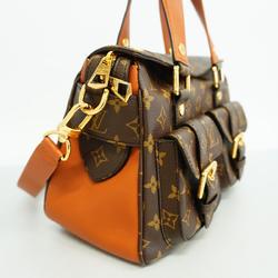 ルイ・ヴィトン(Louis Vuitton) ルイ・ヴィトン ハンドバッグ モノグラム マンハッタン M43481 ブラウンレディース