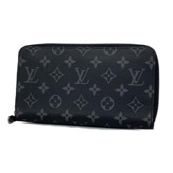 ルイ・ヴィトン(Louis Vuitton) ルイ・ヴィトン 長財布 モノグラム・エクリプス ジッピーオーガナイザーNM M82081 ノワールメンズ