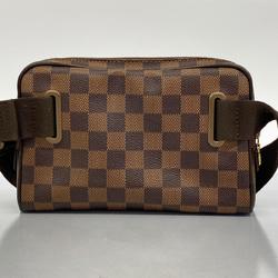 ルイ・ヴィトン(Louis Vuitton) ルイ・ヴィトン ウエストバッグ ダミエ バムバッグブルックリン N41101 エベヌメンズ レディース