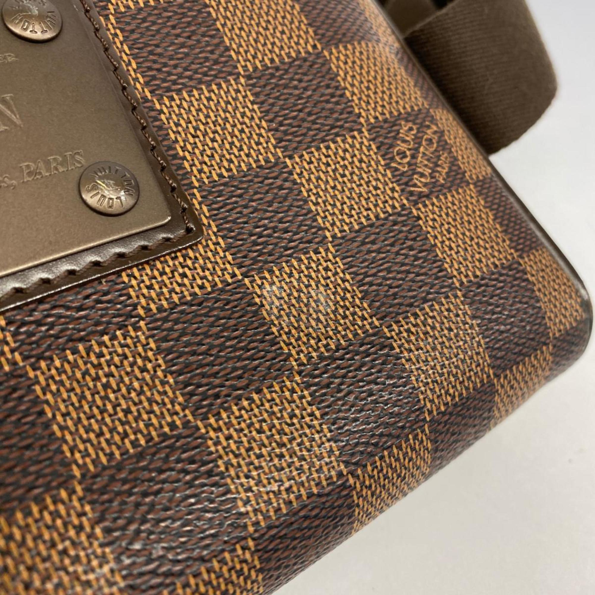 ルイ・ヴィトン(Louis Vuitton) ルイ・ヴィトン ウエストバッグ ダミエ バムバッグブルックリン N41101 エベヌメンズ レディース