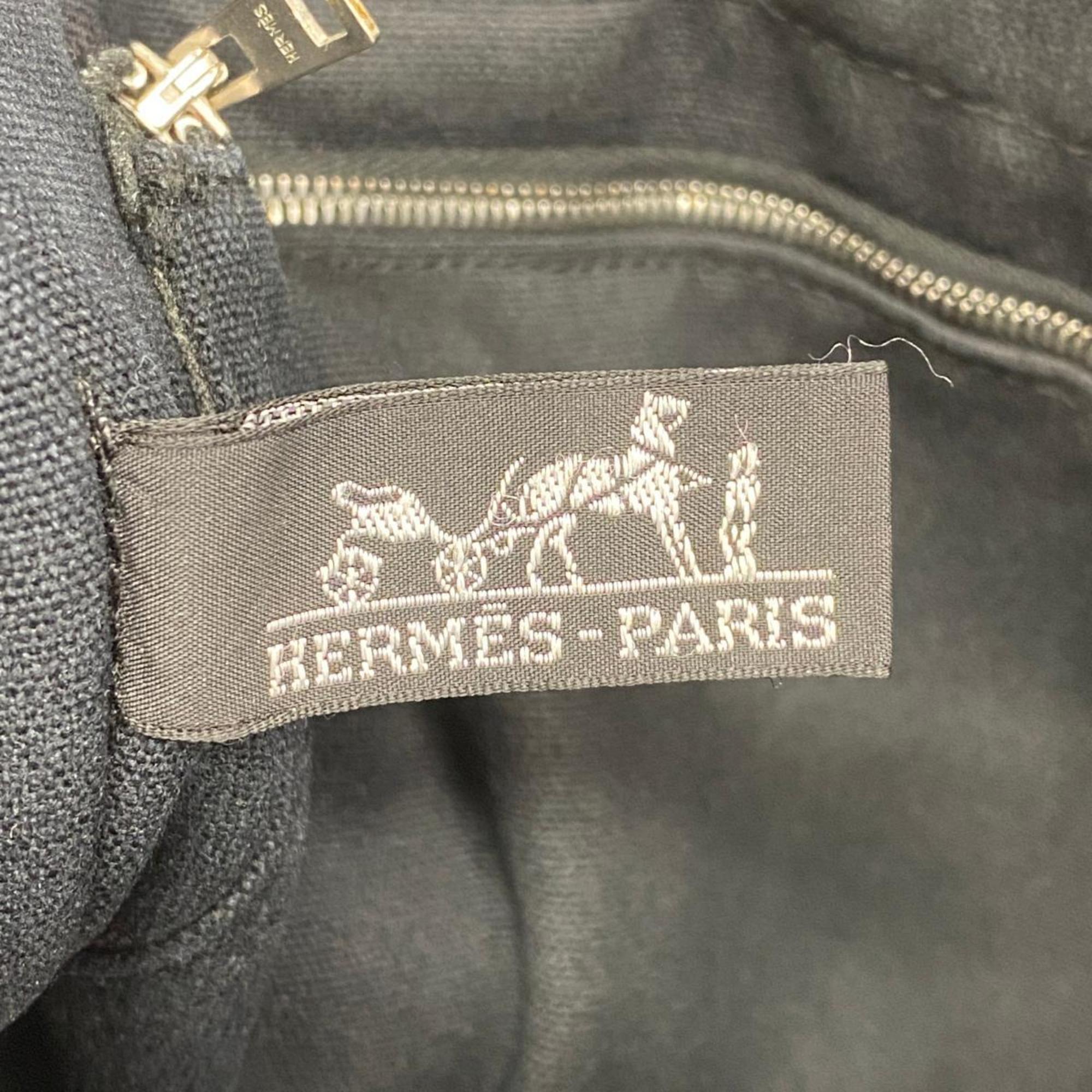 エルメス(Hermes) エルメス トートバッグ フールトゥPM キャンバス ブラック   レディース