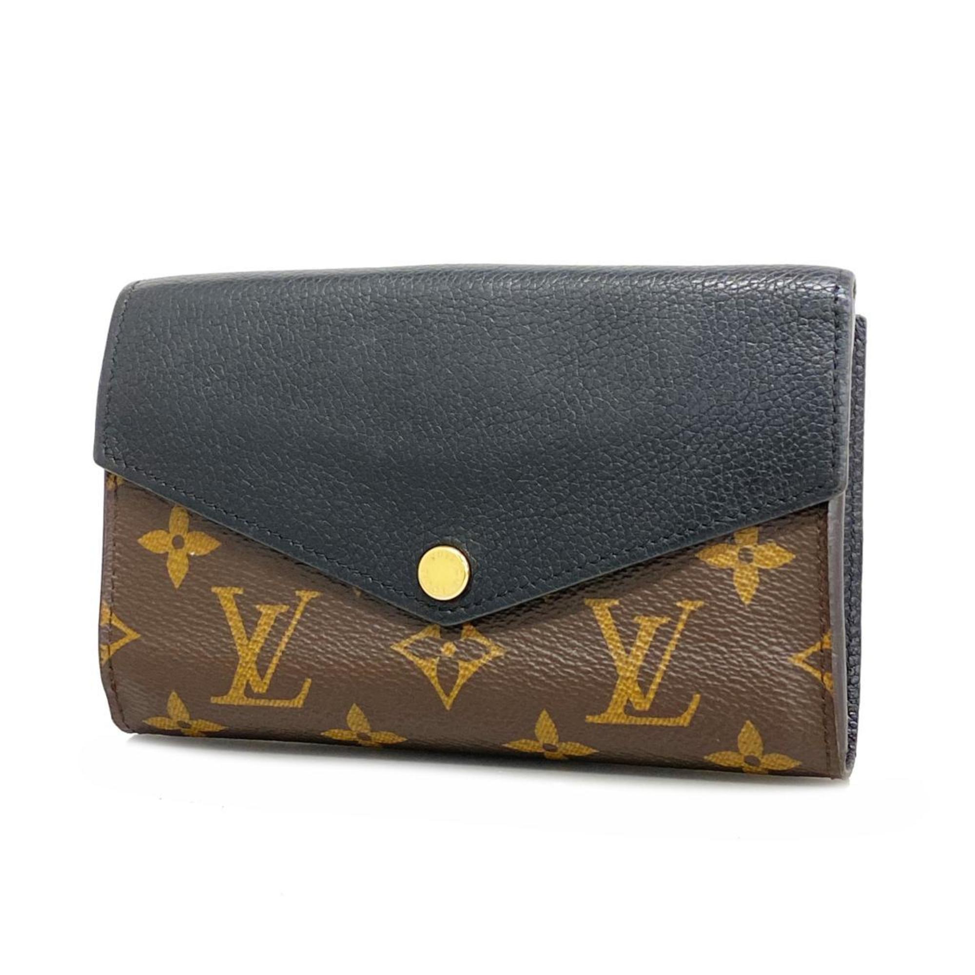 ルイ・ヴィトン(Louis Vuitton) ルイ・ヴィトン 財布 モノグラム ポルトフォイユパラス コンパクト M60990 ブラウン ノワールメンズ レディース