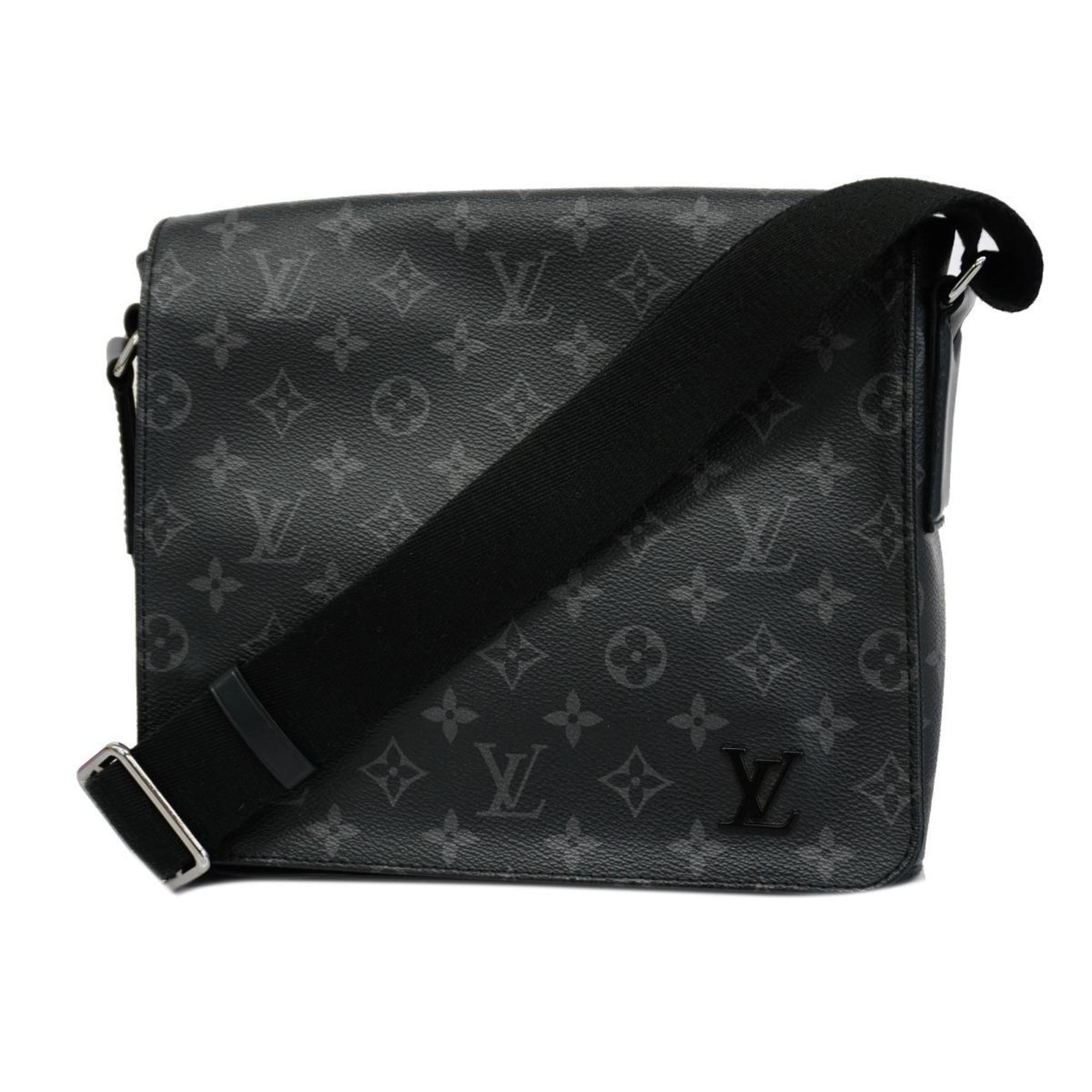 ルイ・ヴィトン(Louis Vuitton) ルイ・ヴィトン ショルダーバッグ モノグラム・エクリプス ディストリクトPM NM M44000 ブラックメンズ