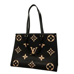 ルイ・ヴィトン(Louis Vuitton) ルイ・ヴィトン ハンドバッグ モノグラム・アンプラント バイカラー オンザゴーMM M45495 ブラックベージュレディース