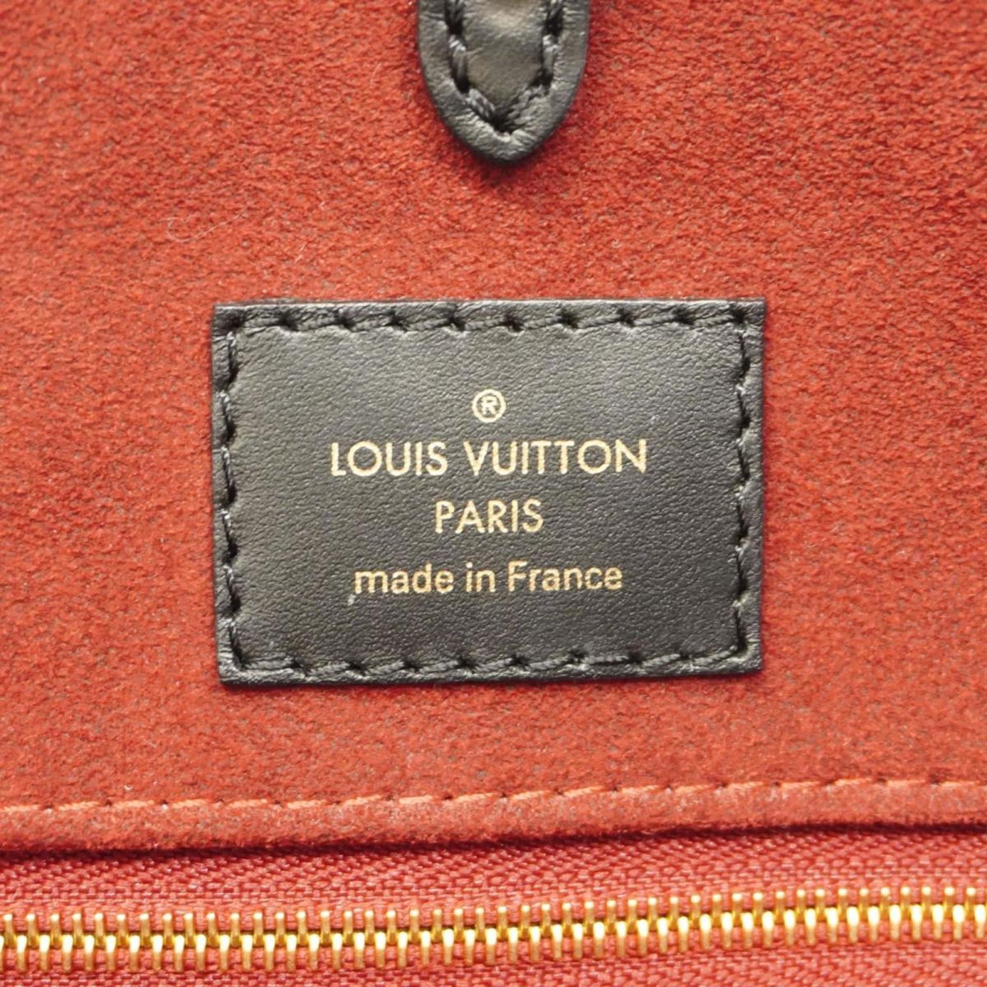 ルイ・ヴィトン(Louis Vuitton) ルイ・ヴィトン ハンドバッグ モノグラム・アンプラント バイカラー オンザゴーMM M45495 ブラックベージュレディース