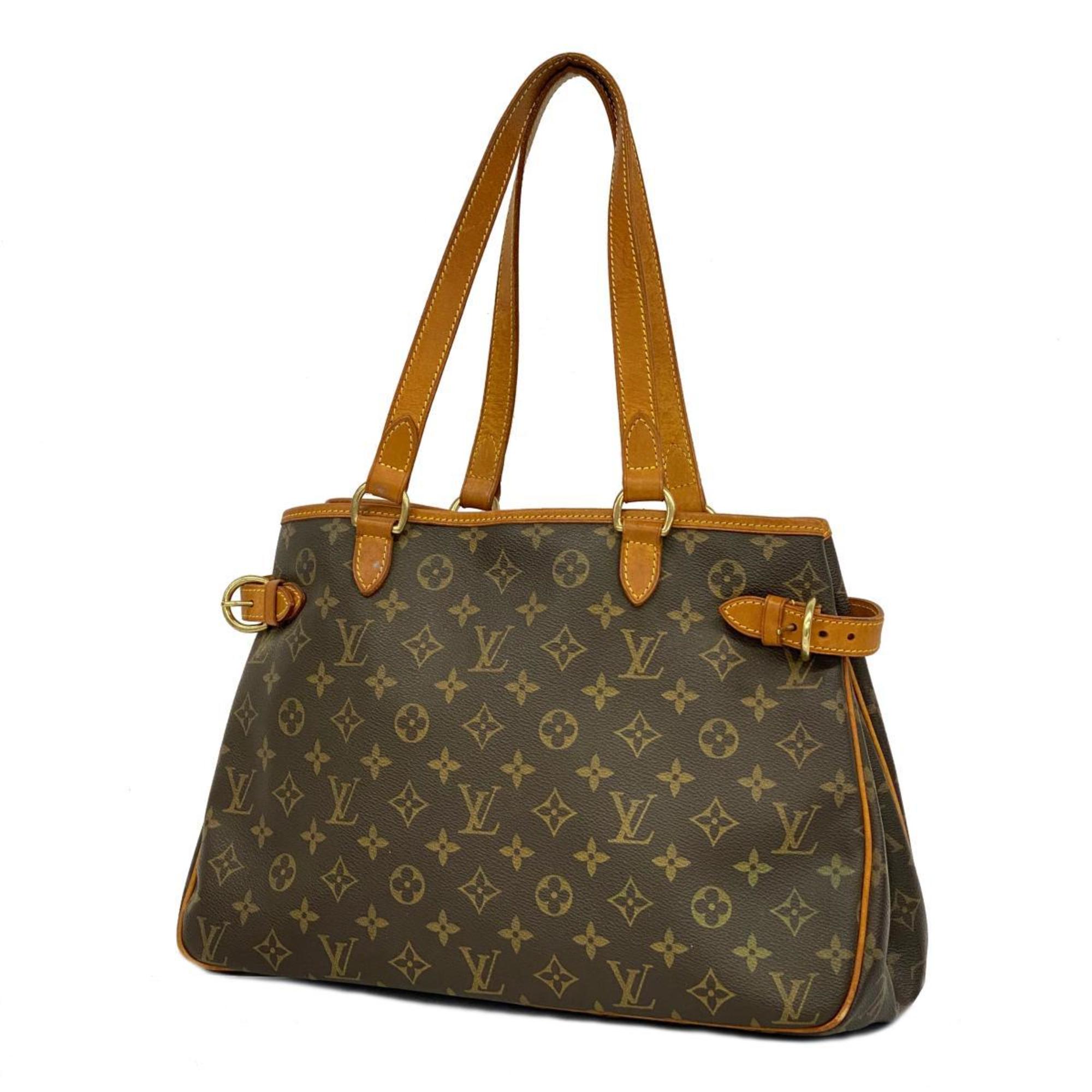 ルイ・ヴィトン(Louis Vuitton) ルイ・ヴィトン トートバッグ モノグラム バティニョールオリゾンタル M51154 ブラウンレディース