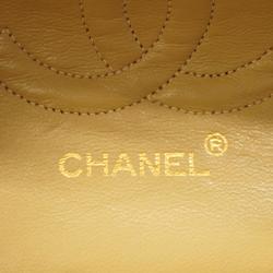 シャネル(Chanel) シャネル ショルダーバッグ マトラッセ Wフラップ Wチェーン ラムスキン ベージュ   レディース