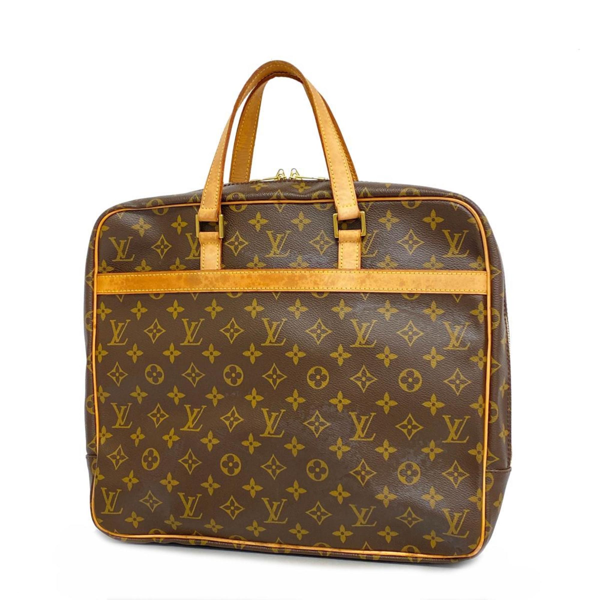 ルイ・ヴィトン(Louis Vuitton) ルイ・ヴィトン ハンドバッグ モノグラム ポルトドキュマンぺガス M53343 ブラウンレディース