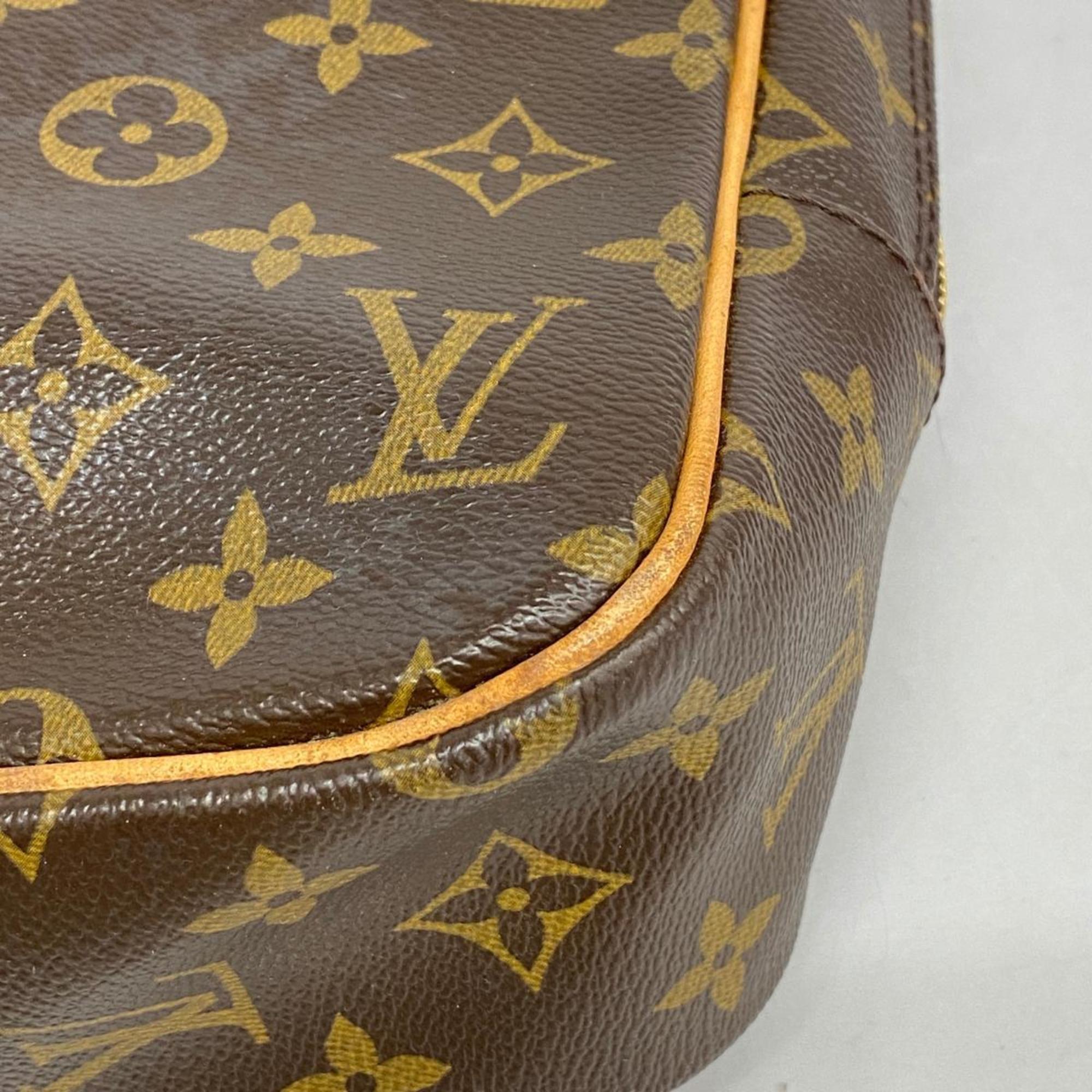 ルイ・ヴィトン(Louis Vuitton) ルイ・ヴィトン ハンドバッグ モノグラム ポルトドキュマンぺガス M53343 ブラウンレディース