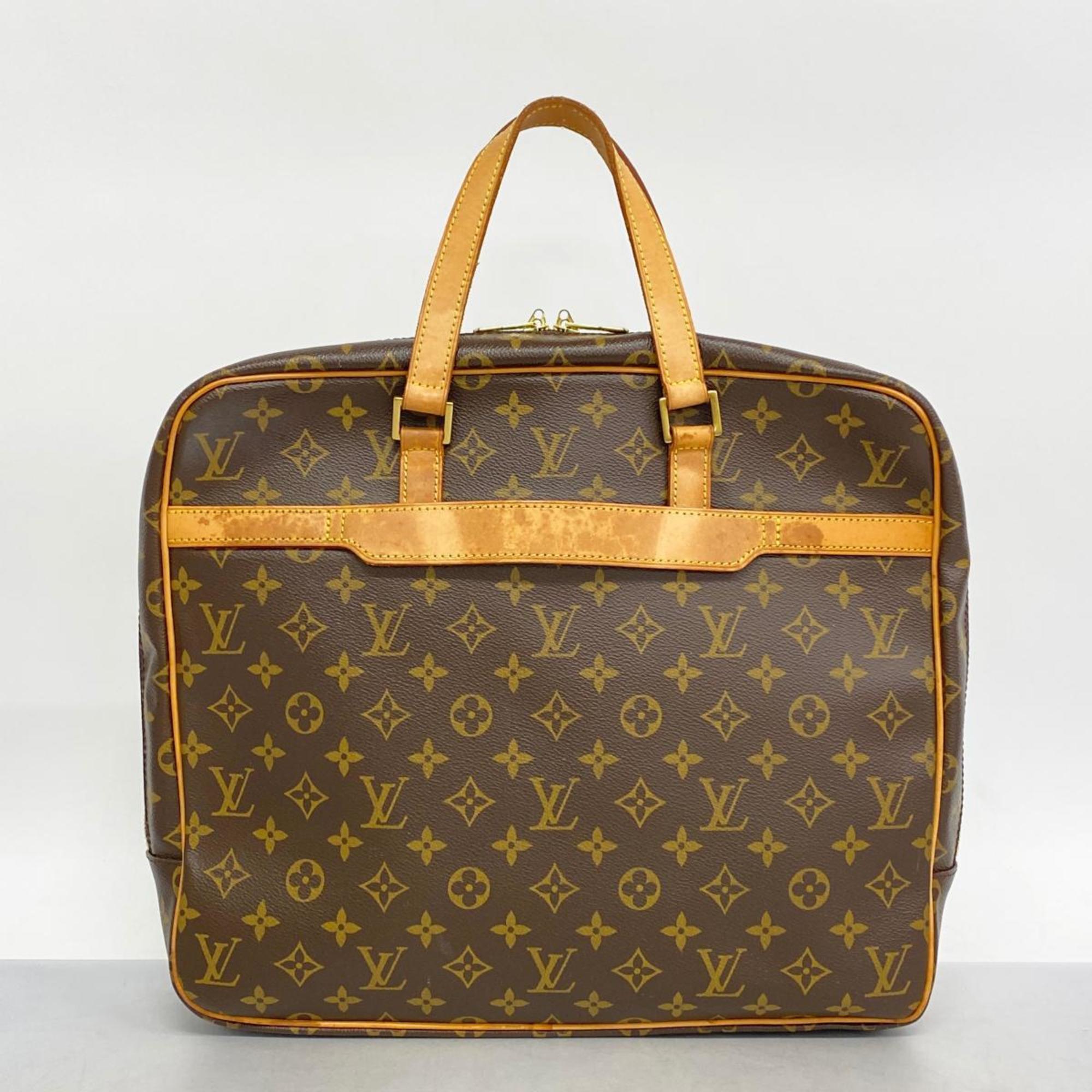 ルイ・ヴィトン(Louis Vuitton) ルイ・ヴィトン ハンドバッグ モノグラム ポルトドキュマンぺガス M53343 ブラウンレディース