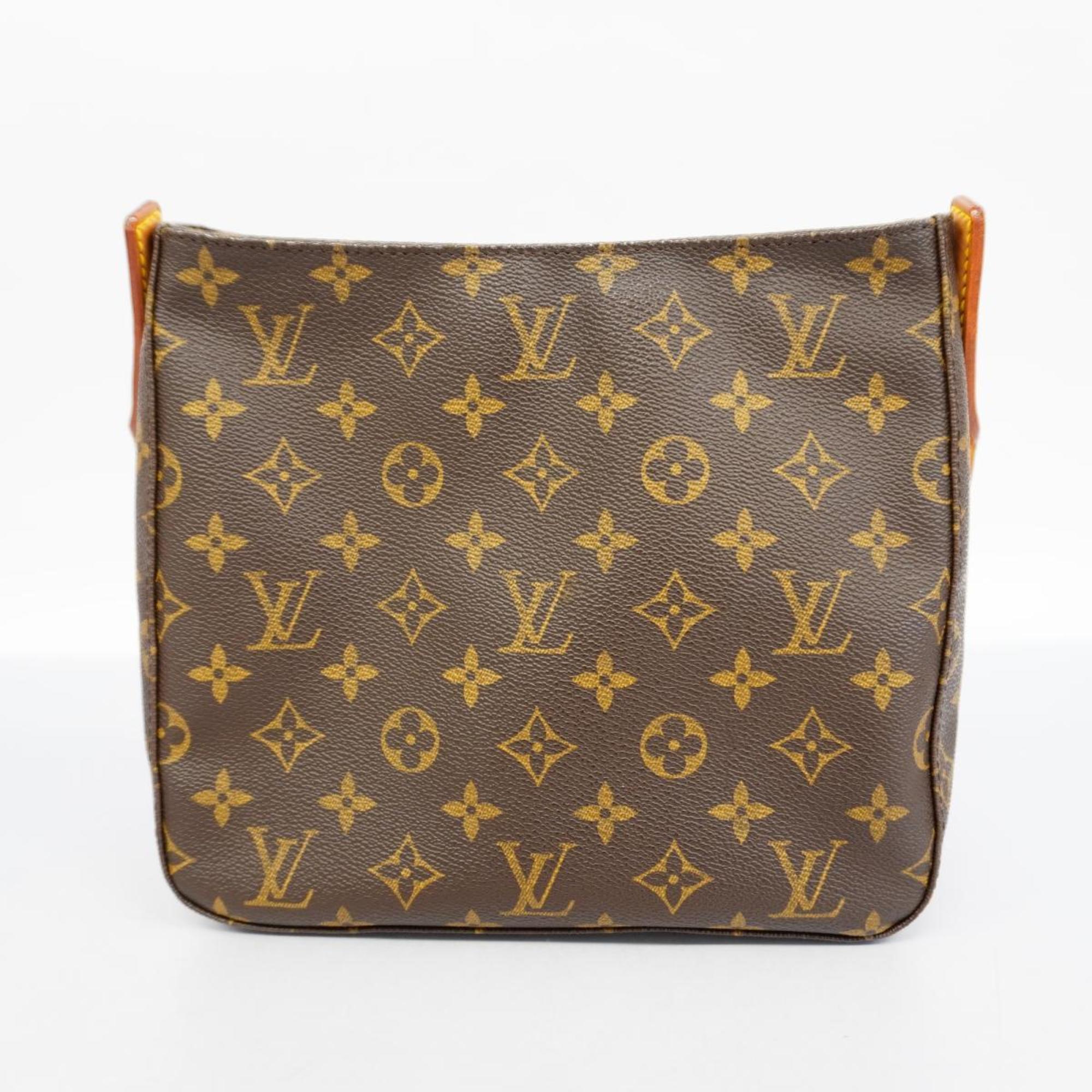 ルイ・ヴィトン(Louis Vuitton) ルイ・ヴィトン ショルダーバッグ モノグラム ルーピングMM M51146 ブラウンレディース