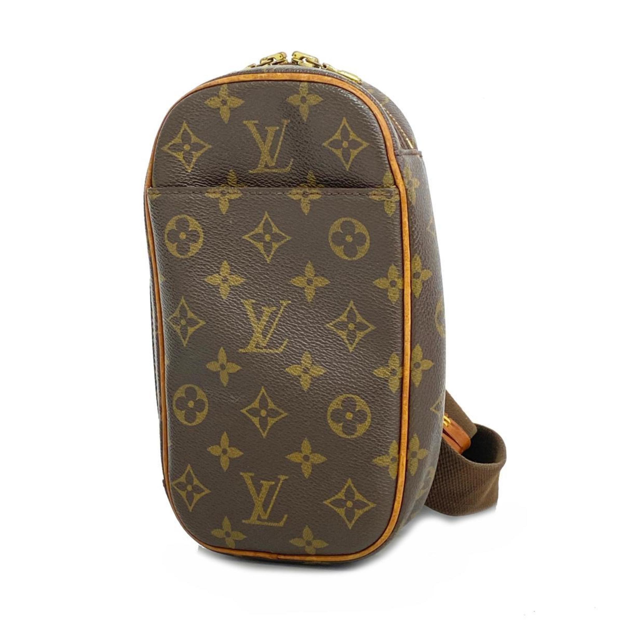 ルイ・ヴィトン(Louis Vuitton) ルイ・ヴィトン ボディバッグ モノグラム ポシェットガンジュ M51870 ブラウンレディース