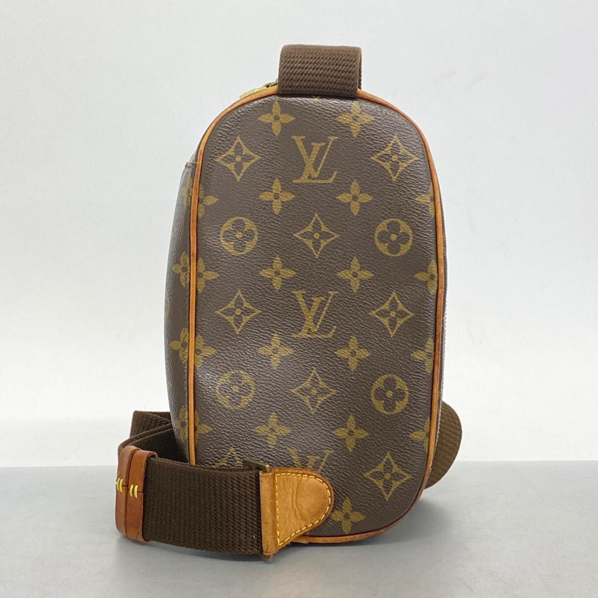 ルイ・ヴィトン(Louis Vuitton) ルイ・ヴィトン ボディバッグ モノグラム ポシェットガンジュ M51870 ブラウンレディース