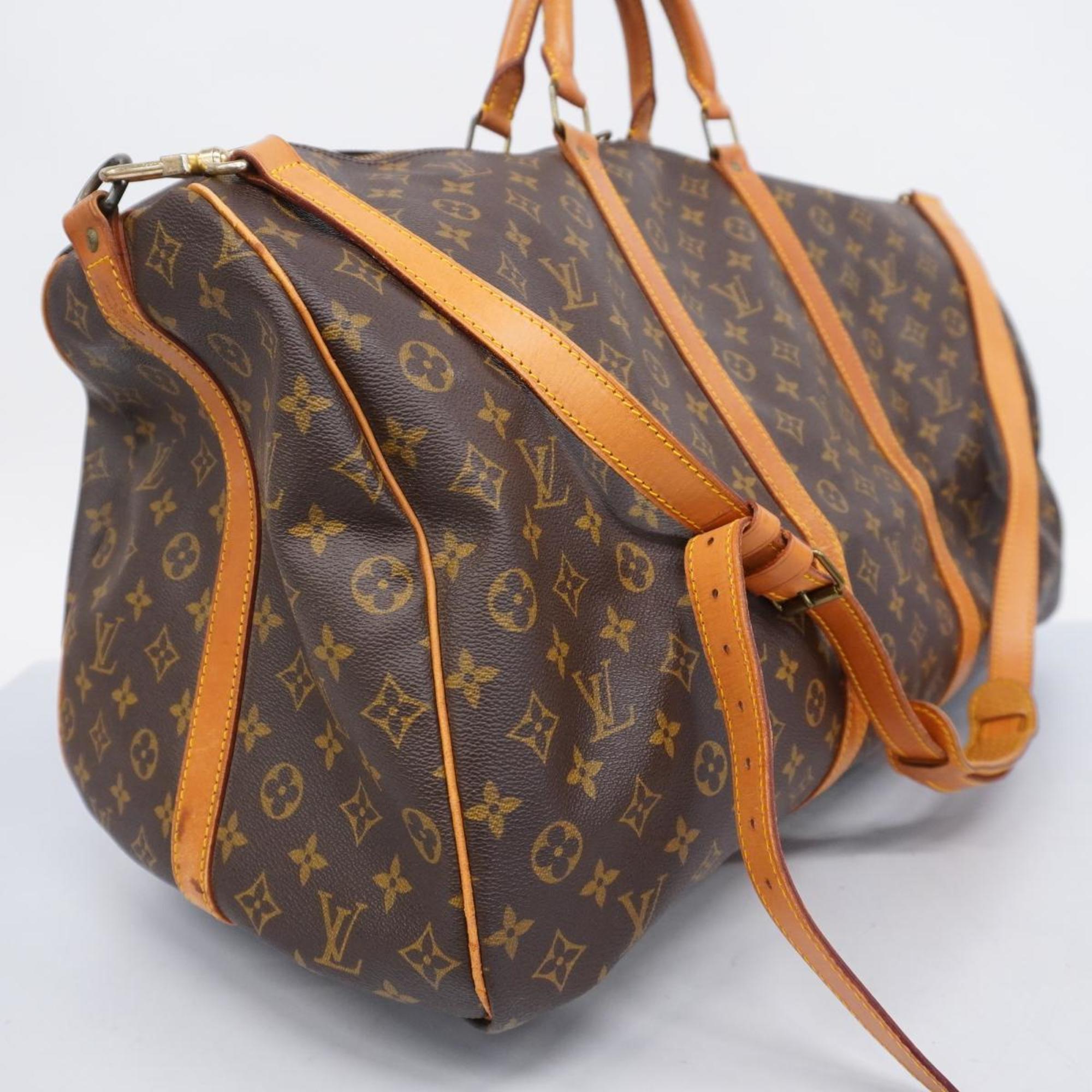 ルイ・ヴィトン(Louis Vuitton) ルイ・ヴィトン ボストンバッグ モノグラム キーポルバンドリエール60 M41412 ブラウンメンズ レディース