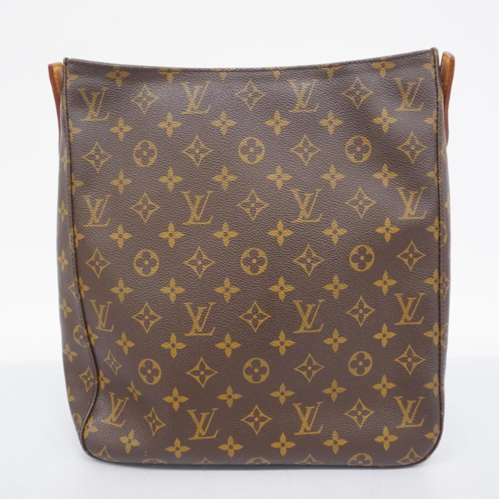 ルイ・ヴィトン(Louis Vuitton) ルイ・ヴィトン ショルダーバッグ モノグラム ルーピングGM M51145 ブラウンレディース