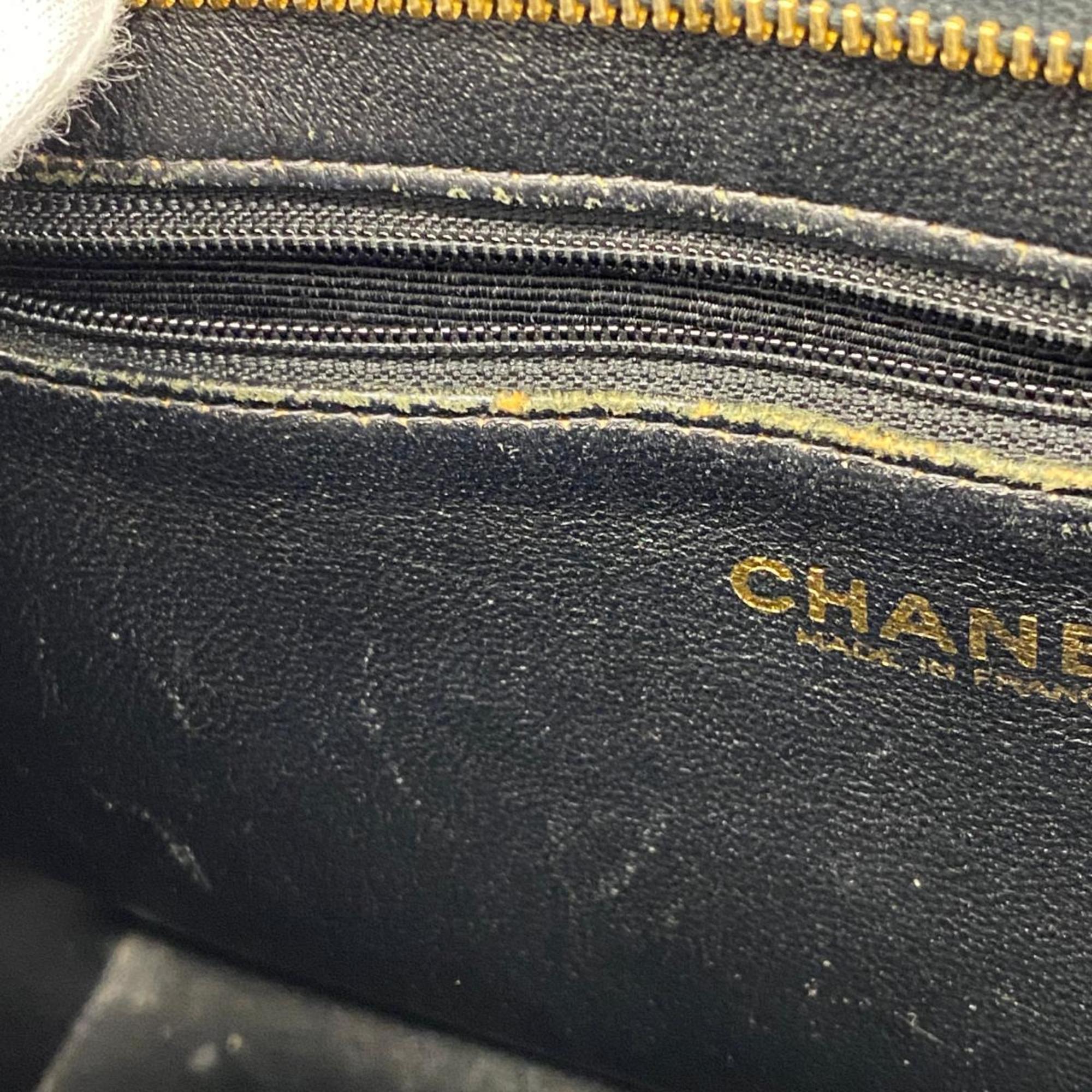 シャネル(Chanel) シャネル トートバッグ 復刻トート キャビアスキン ブラック  レディース