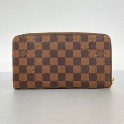 ルイ・ヴィトン(Louis Vuitton) ルイ・ヴィトン 長財布 ダミエ ジッピーオーガナイザー N60003 エベヌメンズ レディース