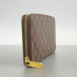 ルイ・ヴィトン(Louis Vuitton) ルイ・ヴィトン 長財布 ダミエ ジッピーオーガナイザー N60003 エベヌメンズ レディース