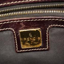 フェンディ(Fendi) フェンディ ショルダーバッグ ズッキーノ マンマバケット  ブラウン   レディース