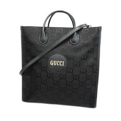 グッチ(Gucci) グッチ トートバッグ オフザグリッド 630355 ナイロンキャンバス ブラック   メンズ