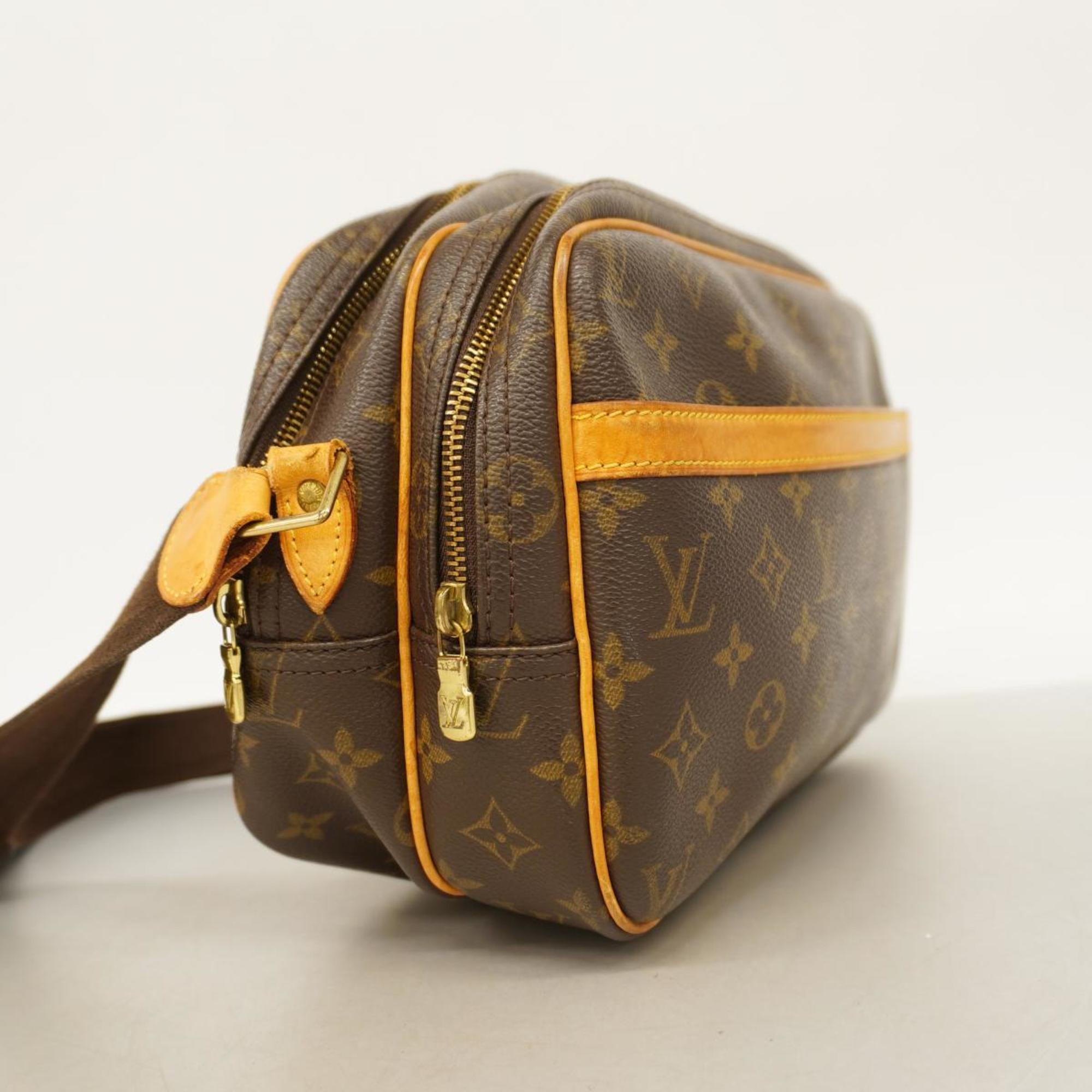 ルイ・ヴィトン(Louis Vuitton) ルイ・ヴィトン ショルダーバッグ モノグラム リポーターPM M45254 ブラウンレディース