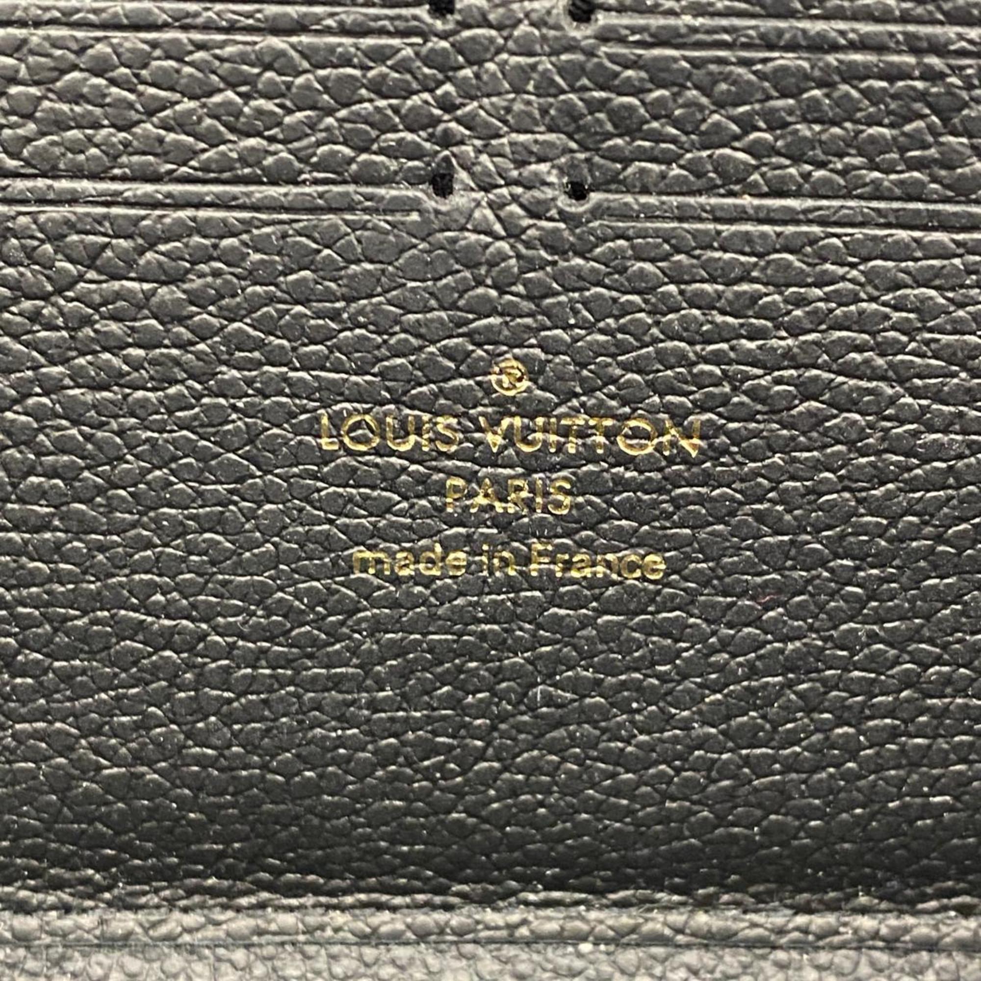 ルイ・ヴィトン(Louis Vuitton) ルイ・ヴィトン 長財布 モノグラム・アンプラント ポルトフォイユクレマンス M60171 ノワールレディース