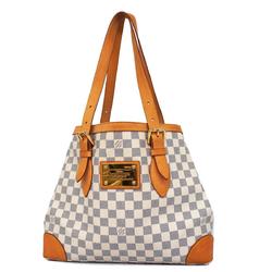 ルイ・ヴィトン(Louis Vuitton) ルイ・ヴィトン トートバッグ ダミエ・アズール ハムステッドMM N51206 ホワイトレディース