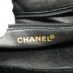 シャネル(Chanel) シャネル トートバッグ チョコバー チェーンショルダー ハラコ ブラック  レディース