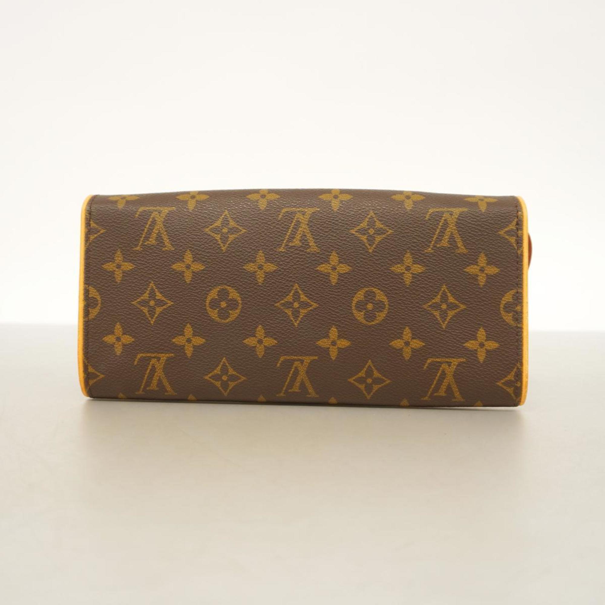 ルイ・ヴィトン(Louis Vuitton) ルイ・ヴィトン ショルダーバッグ モノグラム ポシェットツインGM M51852 ブラウンレディース