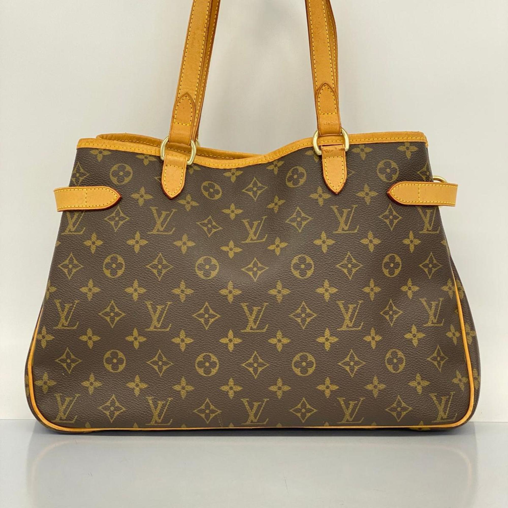 ルイ・ヴィトン(Louis Vuitton) ルイ・ヴィトン トートバッグ モノグラム バティニョールオリゾンタル M51154 ブラウンレディース