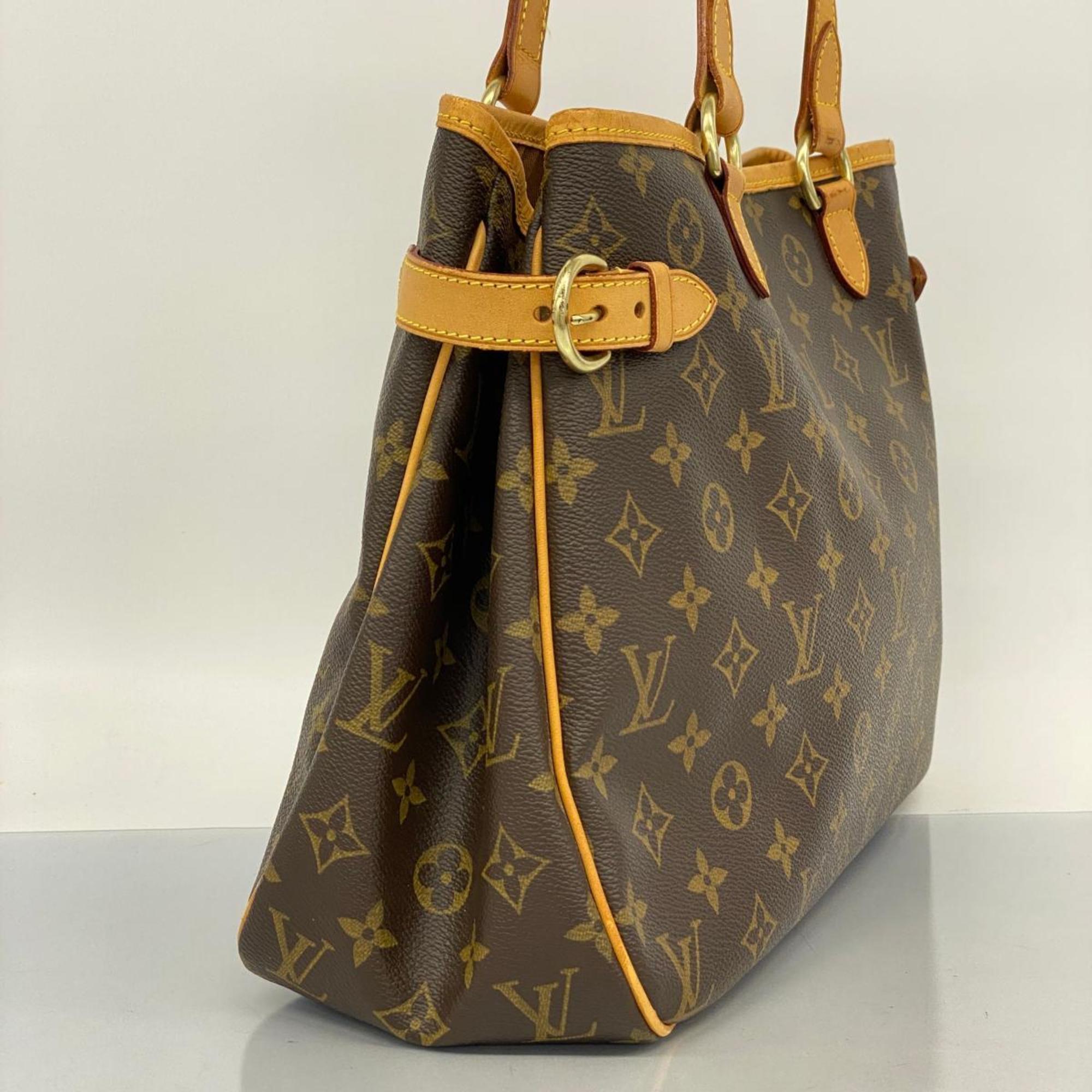 ルイ・ヴィトン(Louis Vuitton) ルイ・ヴィトン トートバッグ モノグラム バティニョールオリゾンタル M51154 ブラウンレディース