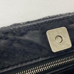 フェンディ(Fendi) フェンディ ショルダーバッグ ハラコ ブラック   レディース