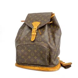 ルイ・ヴィトン(Louis Vuitton) ルイ・ヴィトン リュックサック モノグラム モンスリGM M51135 ブラウンメンズ レディース