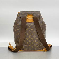 ルイ・ヴィトン(Louis Vuitton) ルイ・ヴィトン リュックサック モノグラム モンスリGM M51135 ブラウンメンズ レディース