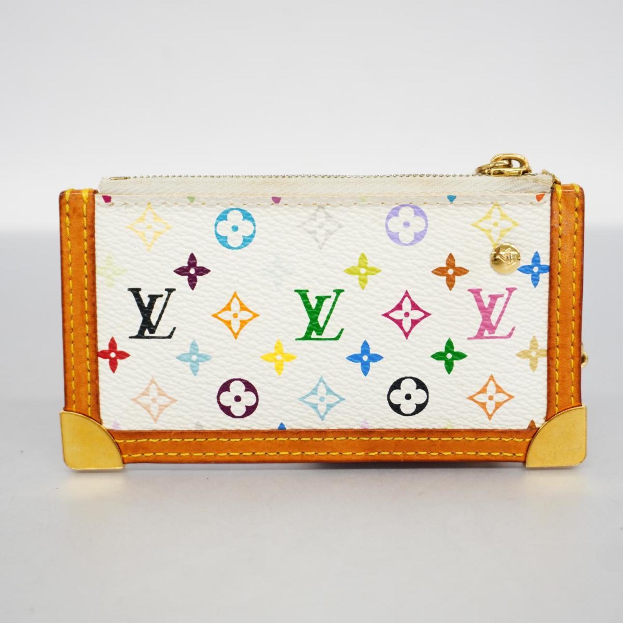 ルイ・ヴィトン(Louis Vuitton) ルイ・ヴィトン 財布・コインケース モノグラム・マルチカラー ポシェットクレ M92655 ブロンレディース