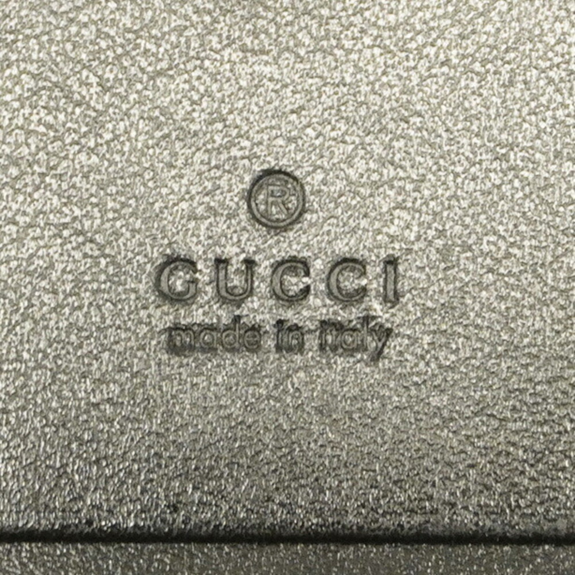 グッチ(Gucci) グッチ 財布 GGマーモント 466492 493075 レザー ブラック   レディース