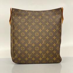 ルイ・ヴィトン(Louis Vuitton) ルイ・ヴィトン ショルダーバッグ モノグラム ルーピングGM M51145 ブラウンレディース