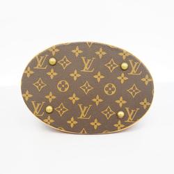 ルイ・ヴィトン(Louis Vuitton) ルイ・ヴィトン トートバッグ モノグラム バケットPM M42238 ブラウンレディース