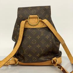 ルイ・ヴィトン(Louis Vuitton) ルイ・ヴィトン リュックサック モノグラム モンスリMM M51136 ブラウンレディース