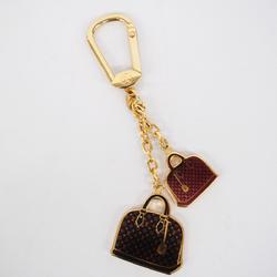 ルイ・ヴィトン(Louis Vuitton) ルイ・ヴィトン キーホルダー アイコニックモノグラムアルマ M65129 ブラウン ボルドー ゴールドレディース