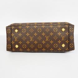 ルイ・ヴィトン(Louis Vuitton) ルイ・ヴィトン ハンドバッグ モノグラム フラワートート M43550 ブラウン ブラックレディース