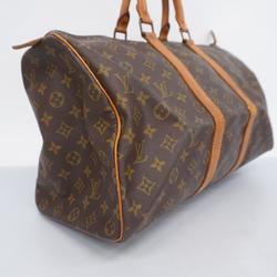 ルイ・ヴィトン(Louis Vuitton) ルイ・ヴィトン ボストンバッグ モノグラム キーポル45 M41428 ブラウンメンズ レディース