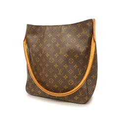 ルイ・ヴィトン(Louis Vuitton) ルイ・ヴィトン ショルダーバッグ モノグラム ルーピングGGM M51145 ブラウンレディース