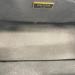 プラダ(Prada) プラダ トートバッグ カナパ キャンバス ブラック   レディース