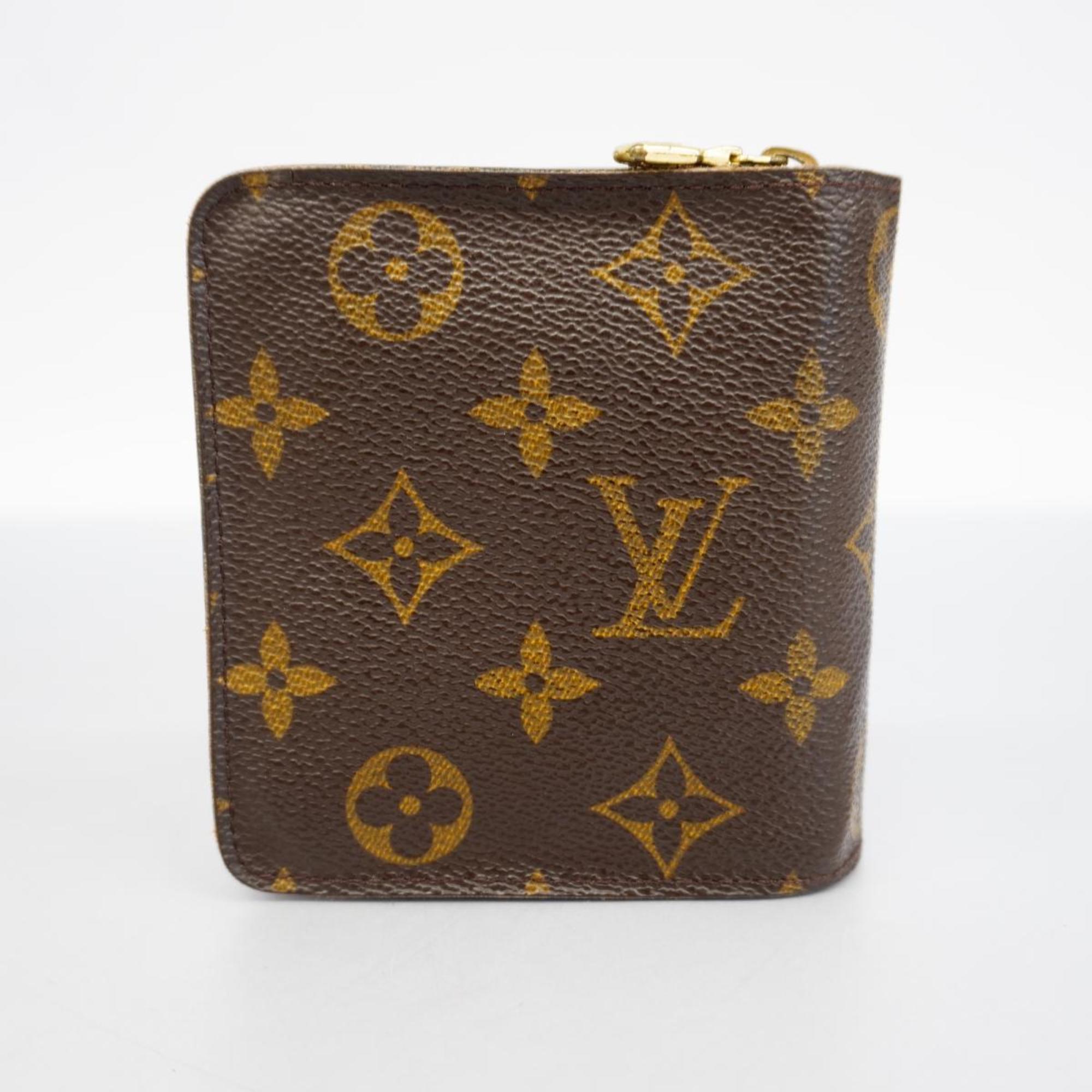 ルイ・ヴィトン(Louis Vuitton) ルイ・ヴィトン 財布 モノグラム コンパクトジップ M61667 ブラウンレディース