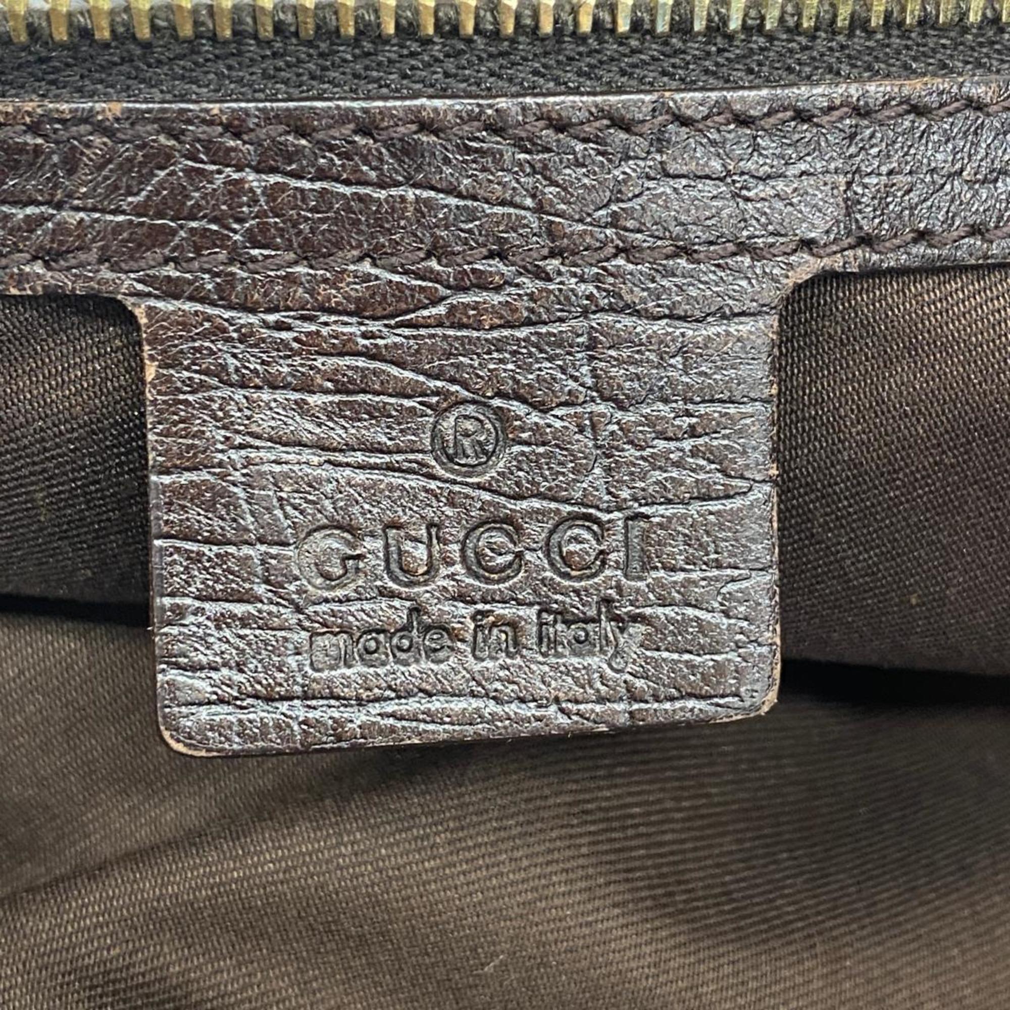 グッチ(Gucci) グッチ トートバッグ GGキャンバス シェリーライン 139260 キャンバス ブラウン   レディース