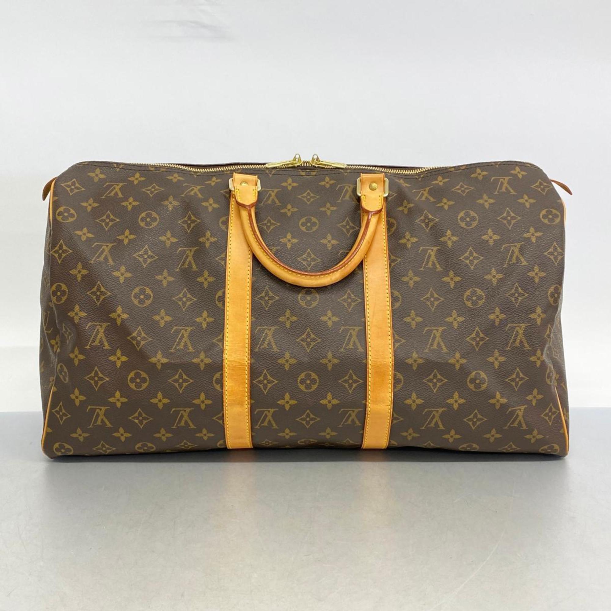 ルイ・ヴィトン(Louis Vuitton) ルイ・ヴィトン ボストンバッグ モノグラム キーポル50 M41426 ブラウンメンズ レディース