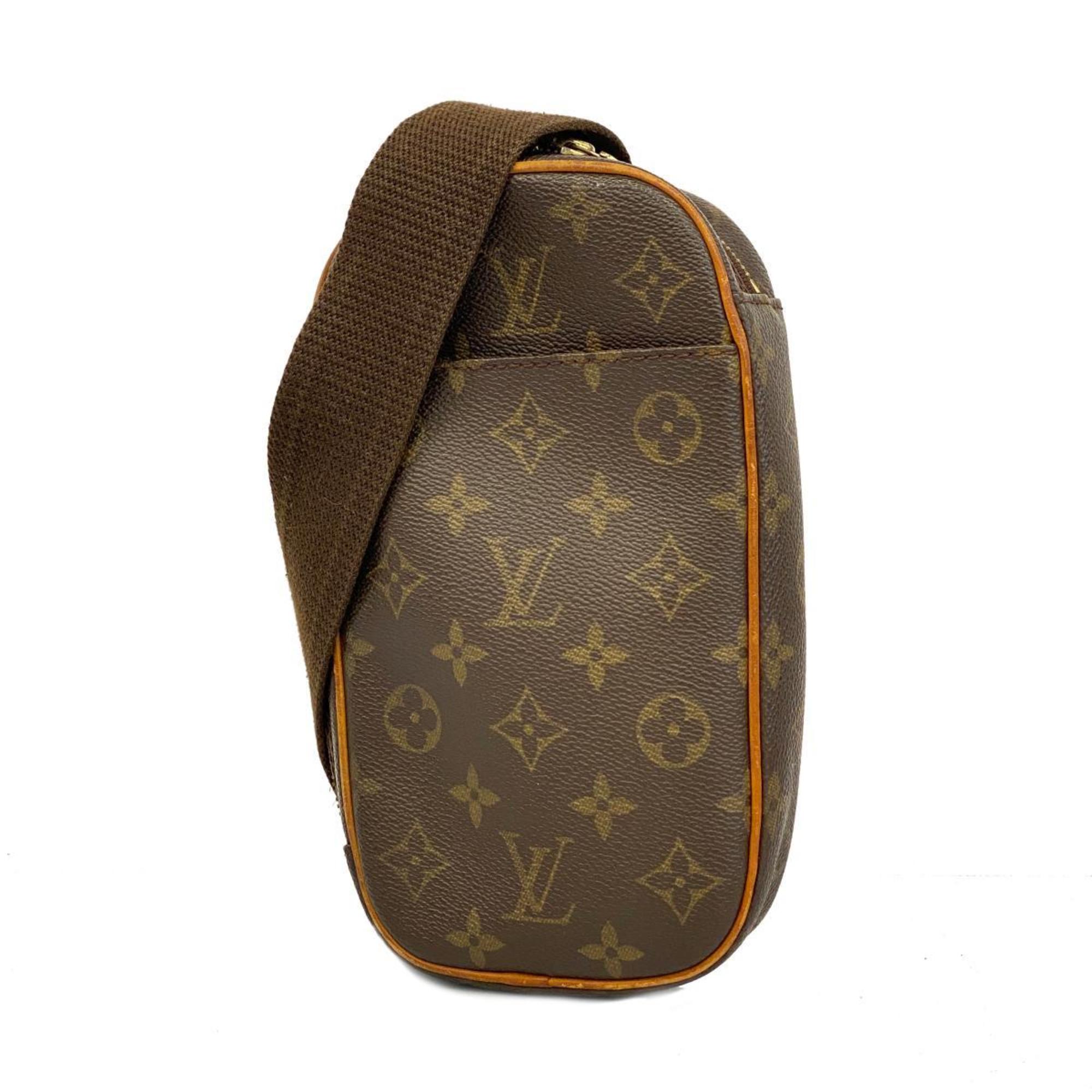 ルイ・ヴィトン(Louis Vuitton) ルイ・ヴィトン ボディバッグ モノグラム ポシェットガンジュ M51870 ブラウンメンズ レディース