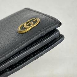 グッチ(Gucci) グッチ 財布 GGマーモント 473960 レザー ブラック   メンズ