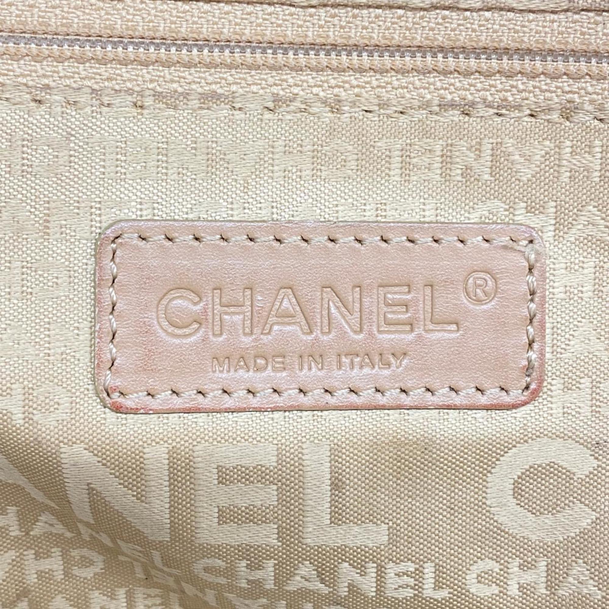 シャネル(Chanel) シャネル ショルダーバッグ キャビアスキン ベージュ  レディース